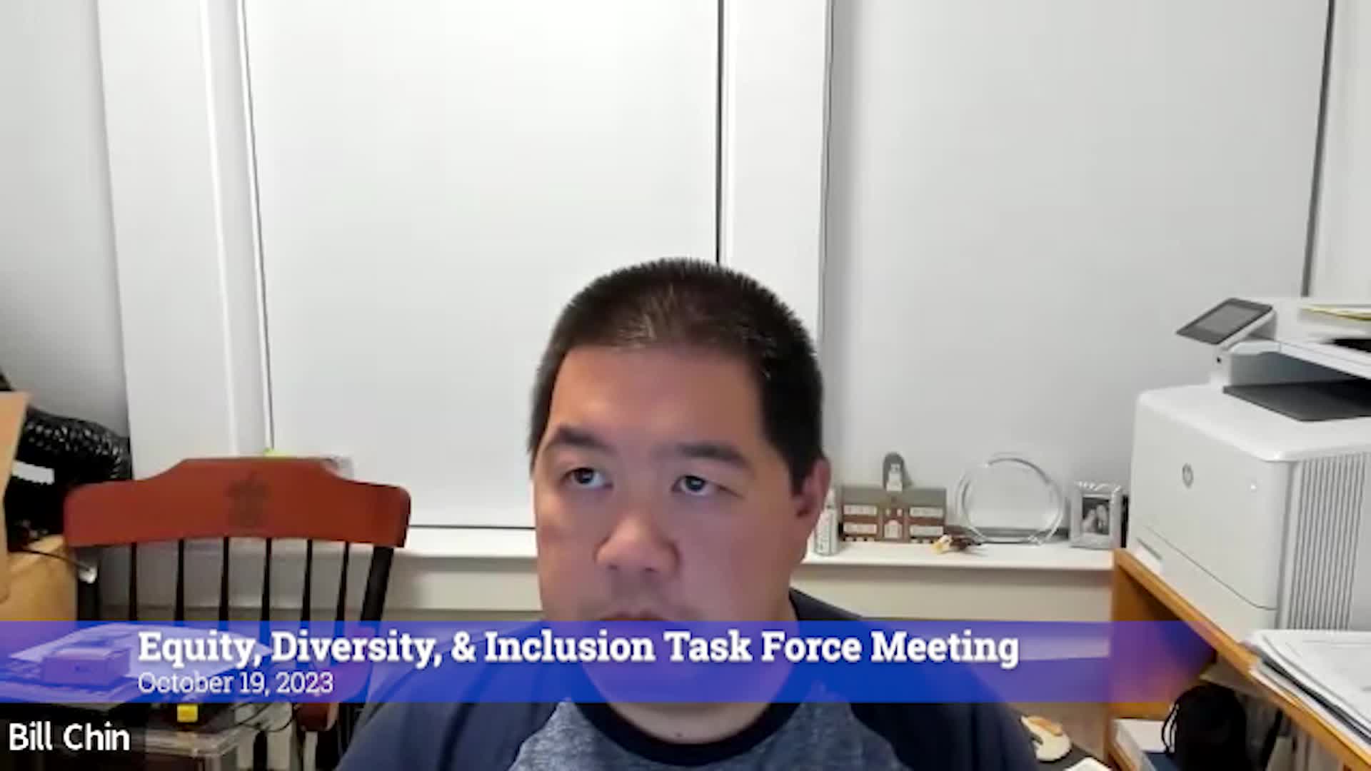 Thumbnail image for Equity, Diversity, & Inclusion Task Force 10/19/23 Meeting