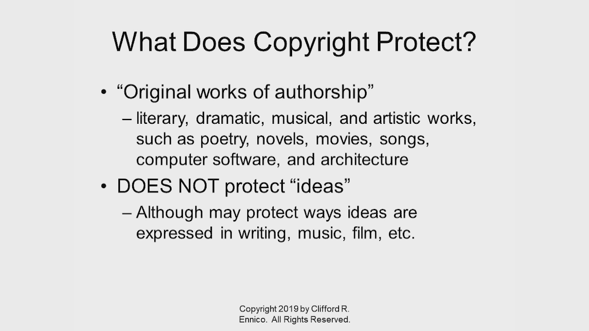 Thumbnail image for SCORE: Copyright Basics for Creatives