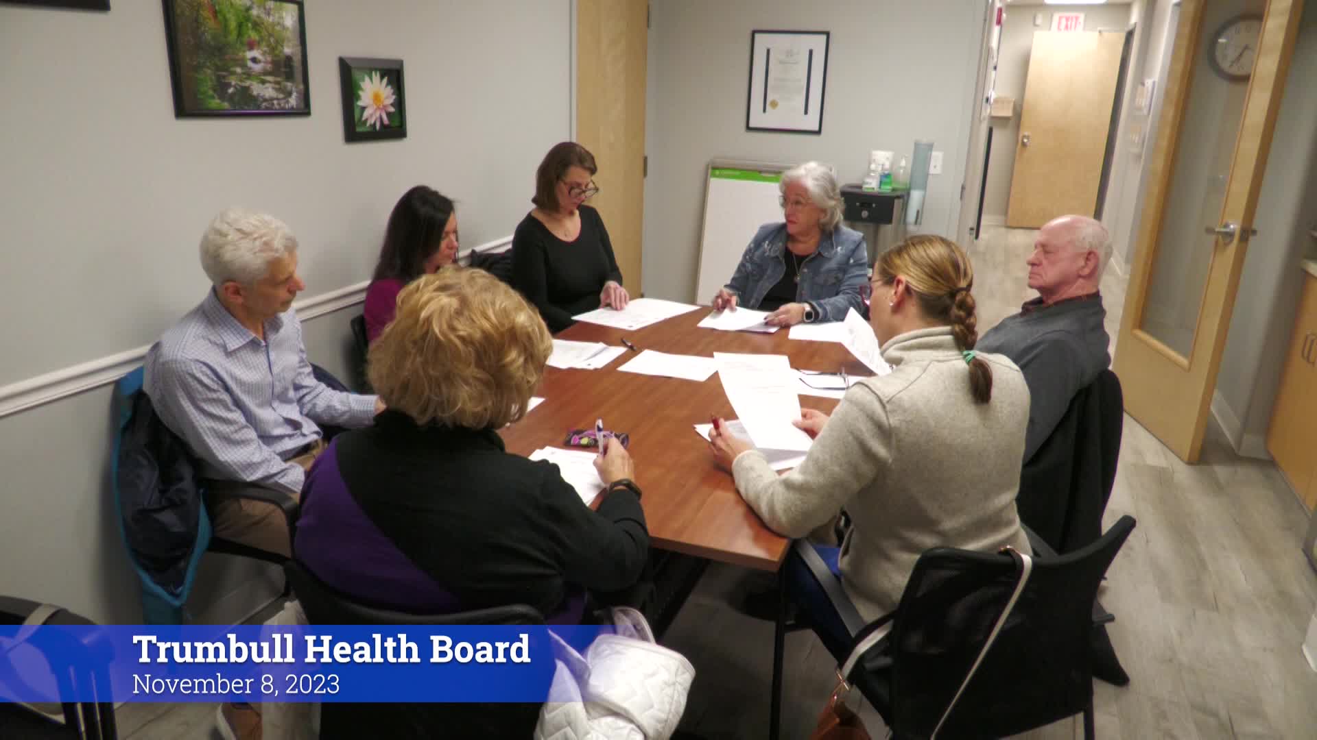 Thumbnail image for Trumbull Health Board 11/8/23 Meeting