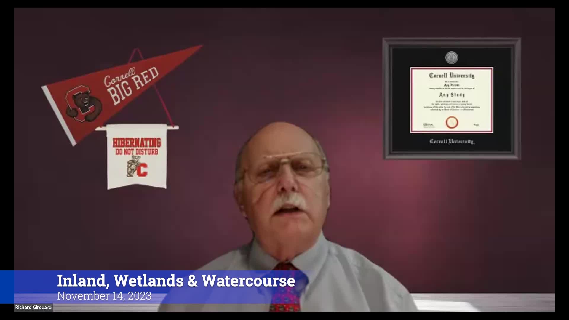 Thumbnail image for Inland Wetlands & Watercourse Commission 11/14/23 Meeting