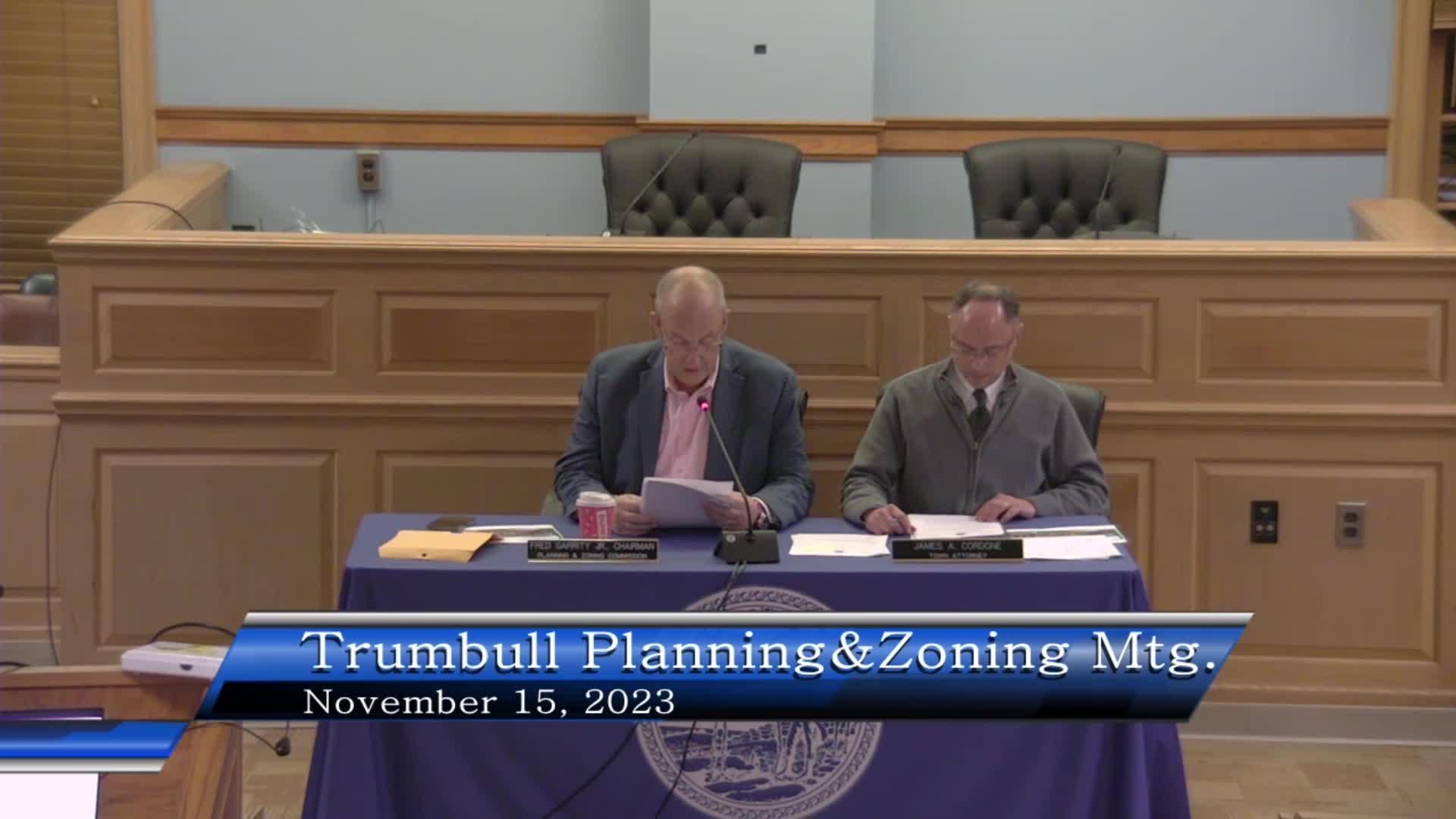 Planning & Zoning Commission 11/15/23 Meeting