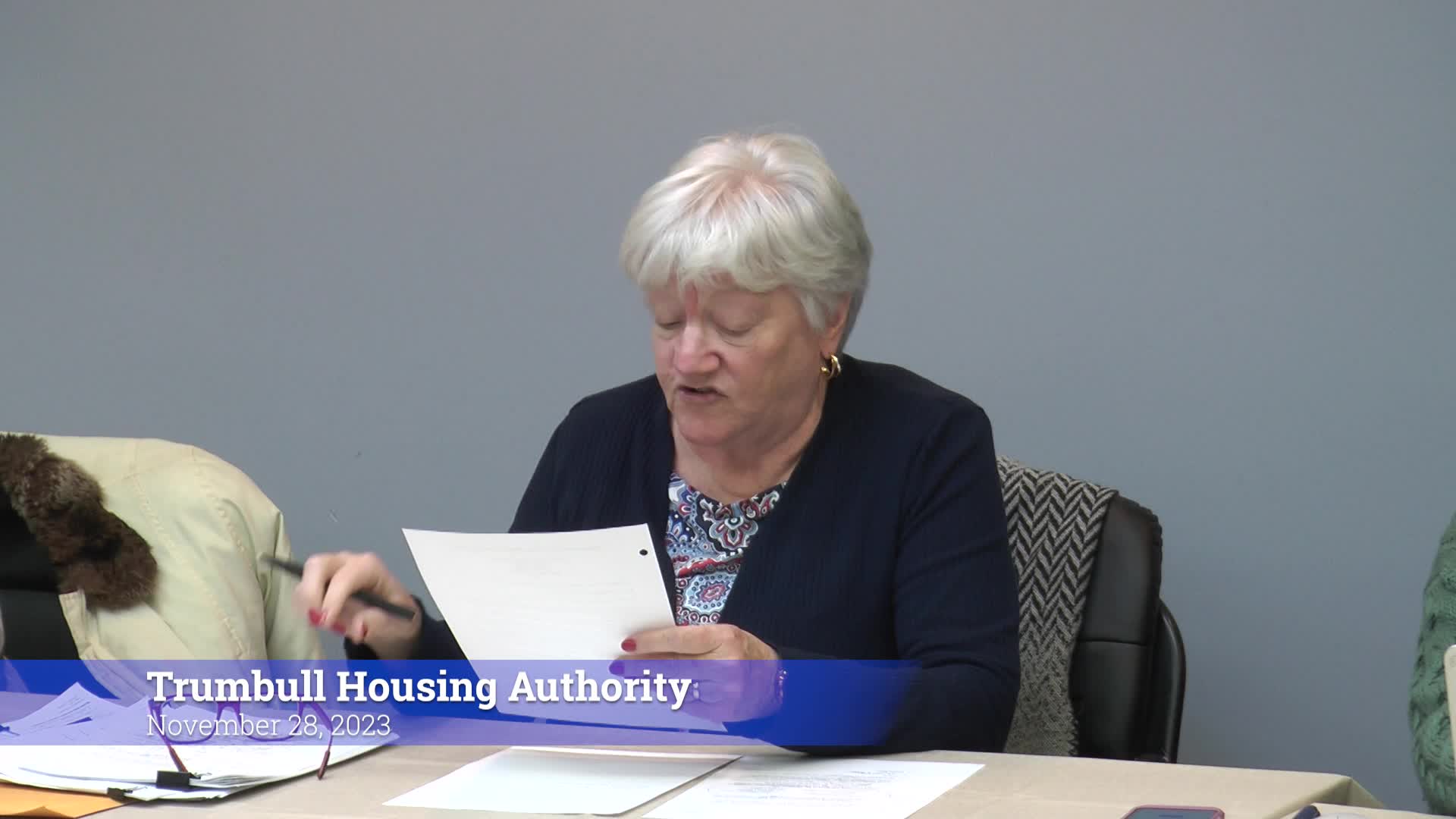 Thumbnail image for Trumbull Housing Authority 11/28/23 Special Meeting