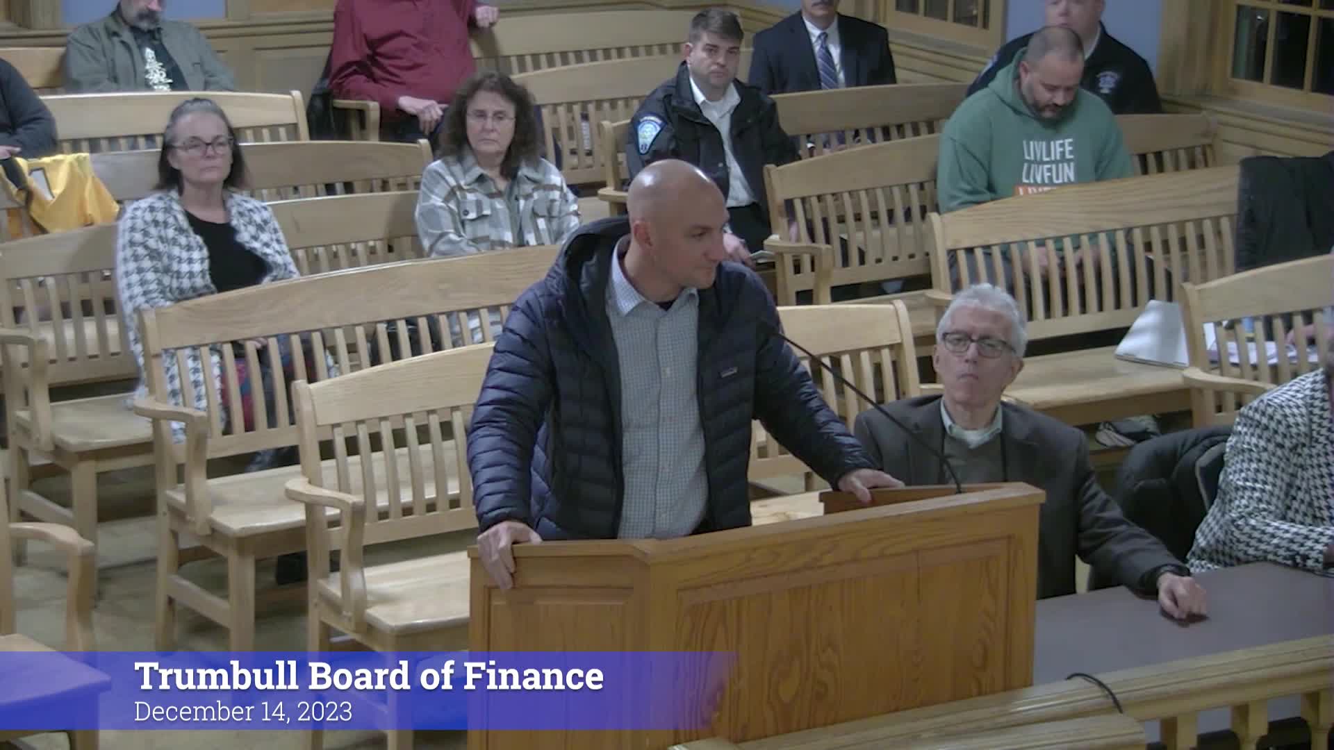 Thumbnail image for Board of Finance 12/14/23 Meeting