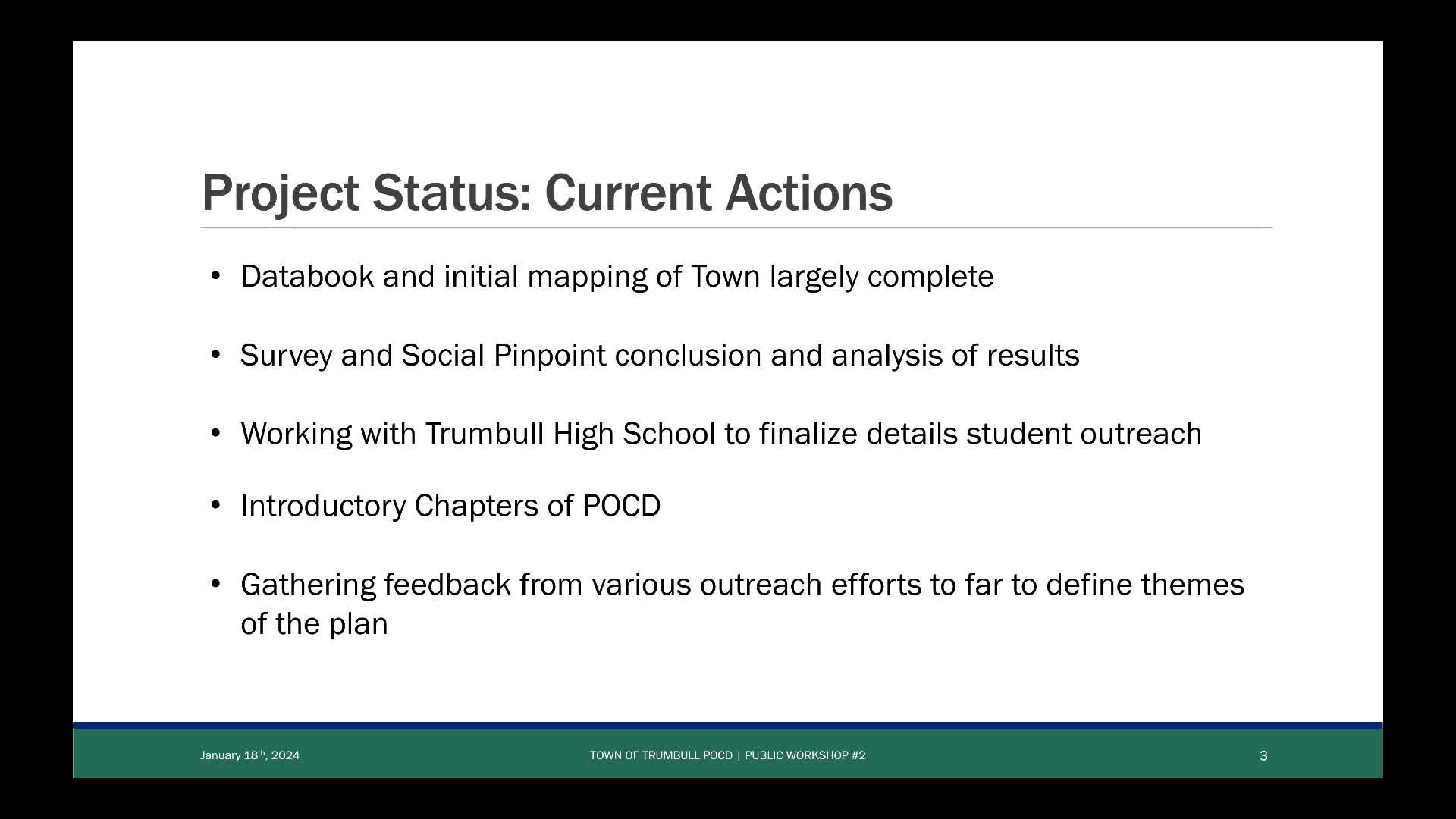 Thumbnail image for Plan of Conservation & Development 1/18/24 Community Meeting