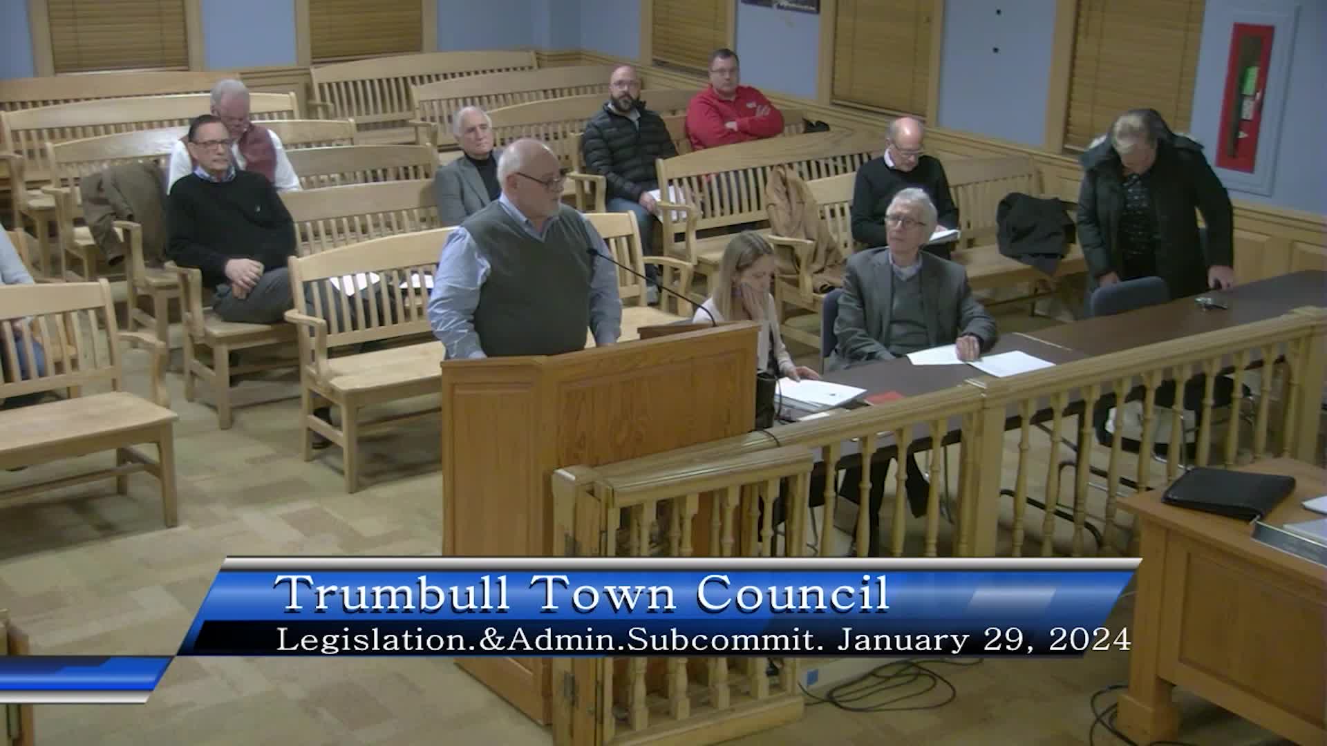 Thumbnail image for Town Council Legislation & Administration Committee 1/29/24 Meeting