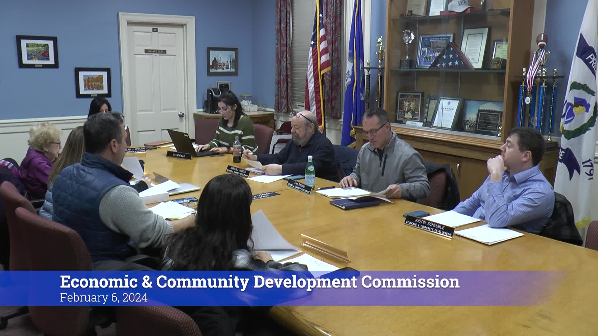 Thumbnail image for Economic & Community Development Commission 2/6/24 Meeting