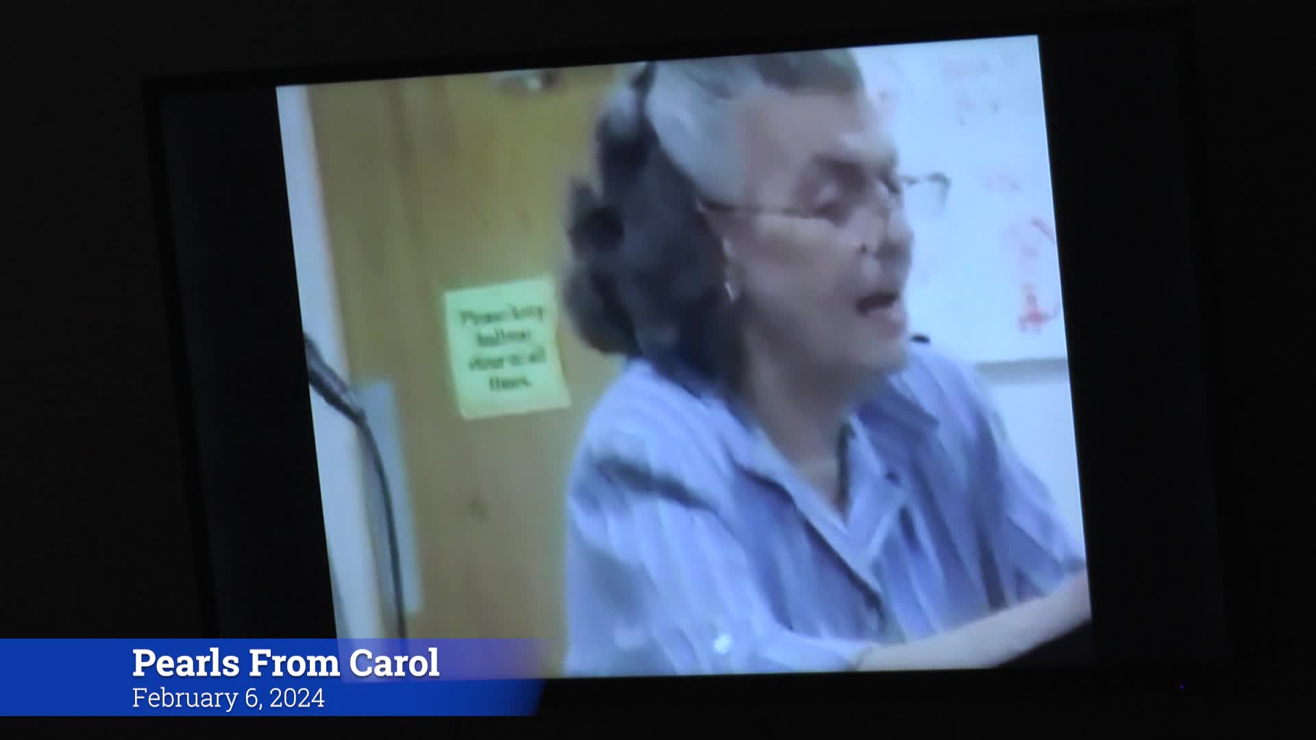 Thumbnail image for Pearls from Carol