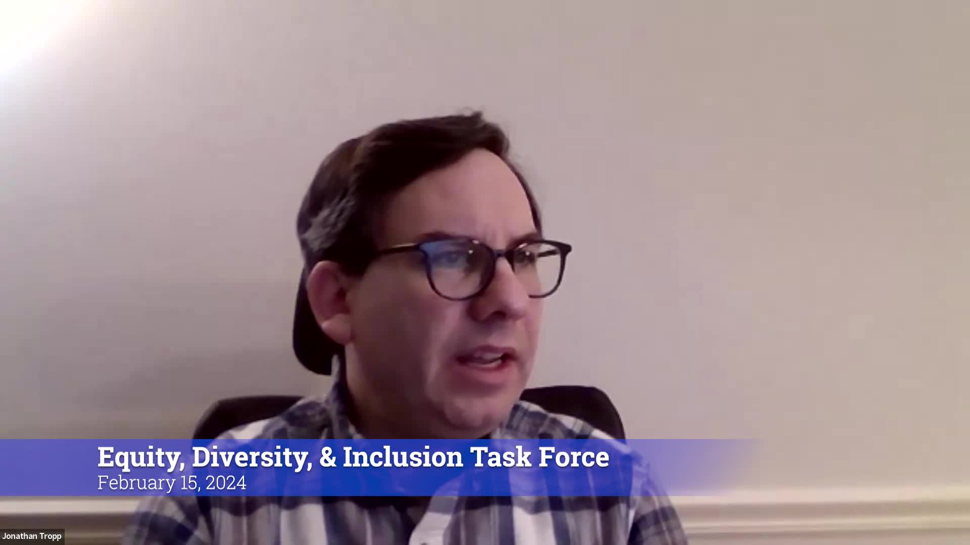 Thumbnail image for Equity Diversity & Inclusion Task Force 2/15/24 Meeting