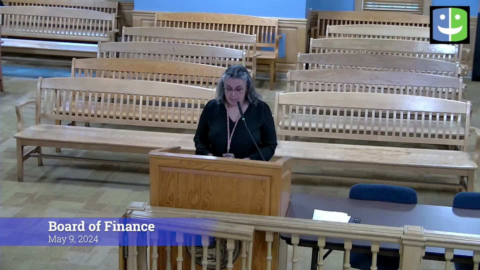 Thumbnail image for Board of Finance 5/9/24 Meeting