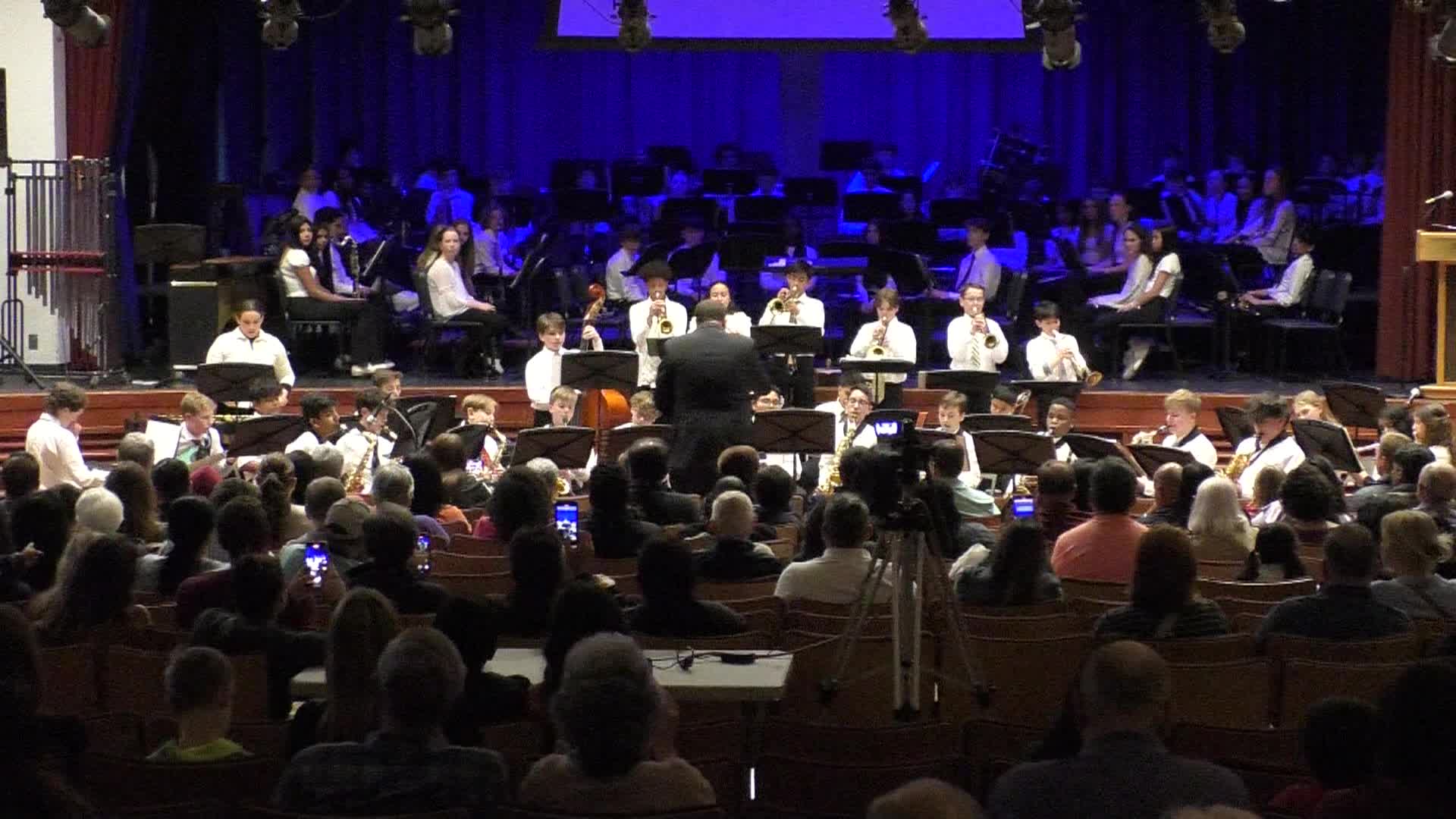 Thumbnail image for Madison 7th & 8th Grade Band & Jazz Band Concert 2024