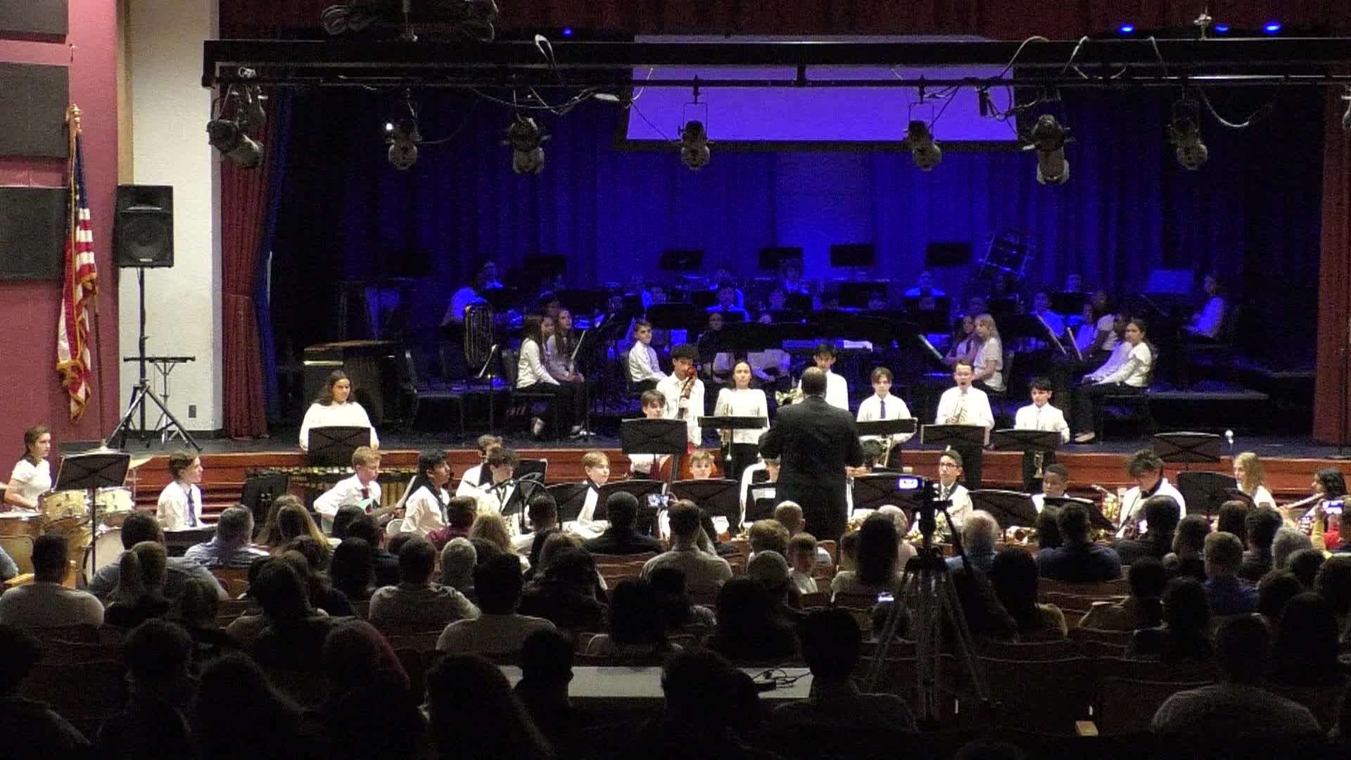 Thumbnail image for Madison Middle School 6th Grade Band & Jazz Band Spring Concert 2024