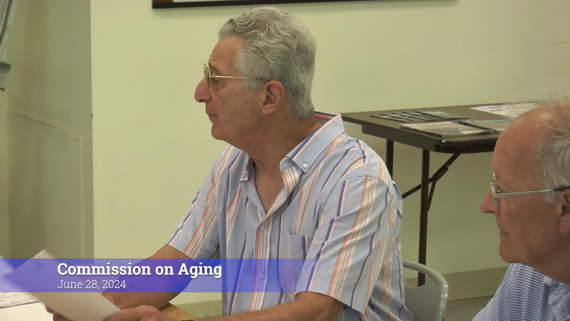 Thumbnail image for Commission on Aging 6/28/24 Meeting