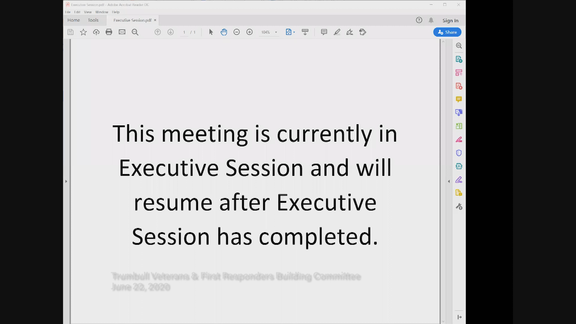 Thumbnail image for Veterans & First Responders Commission VOD only 6/22/20