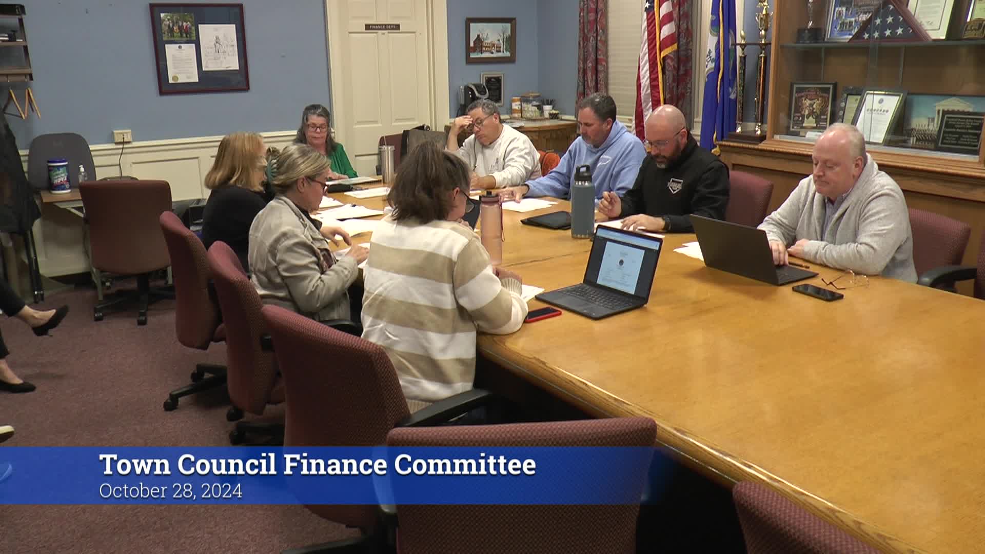 Thumbnail image for Town Council Finance Committee 10/28/24 Meeting