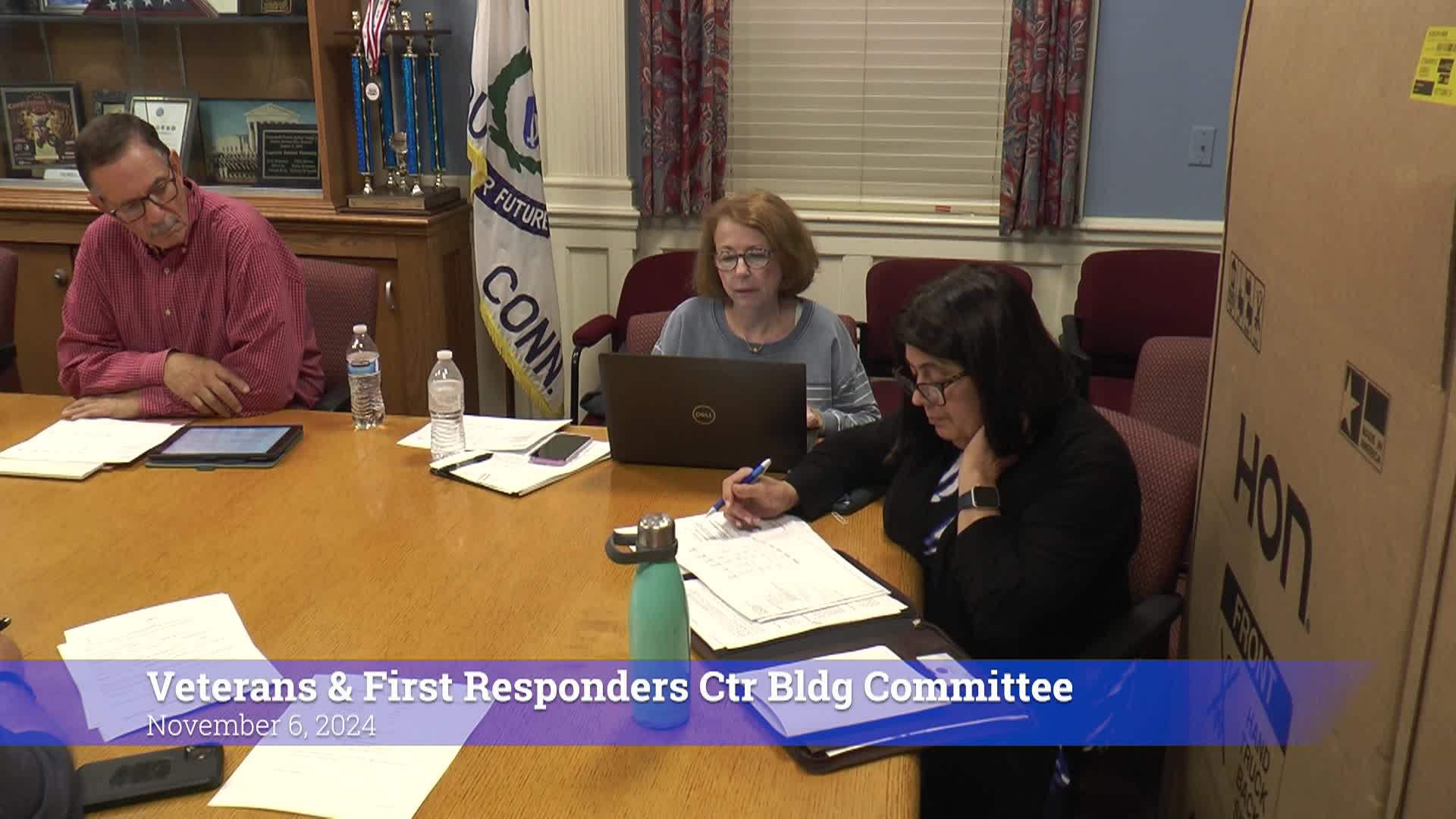 Thumbnail image for Veterans & First Responders Center Building Committee 11/6/24 Special Meeting