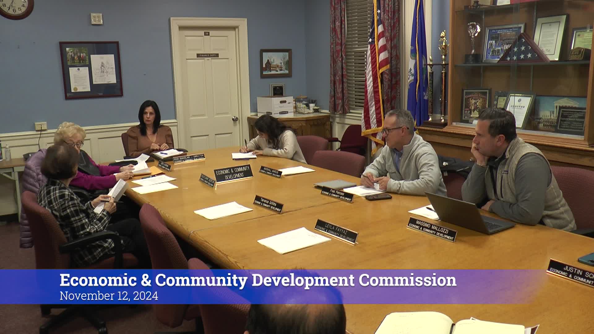 Thumbnail image for Economic & Community Development Commission 11/12/24 Meeting