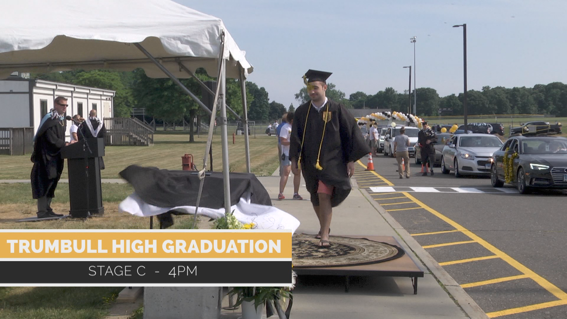 Thumbnail image for Trumbull High School Graduation Stage C 4pm