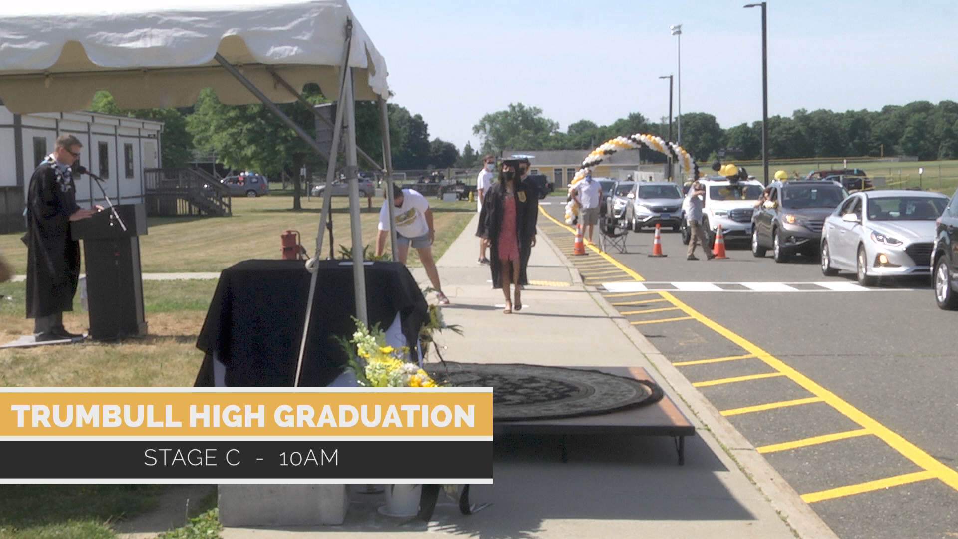 Thumbnail image for Trumbull High School Graduation Stage C 10am