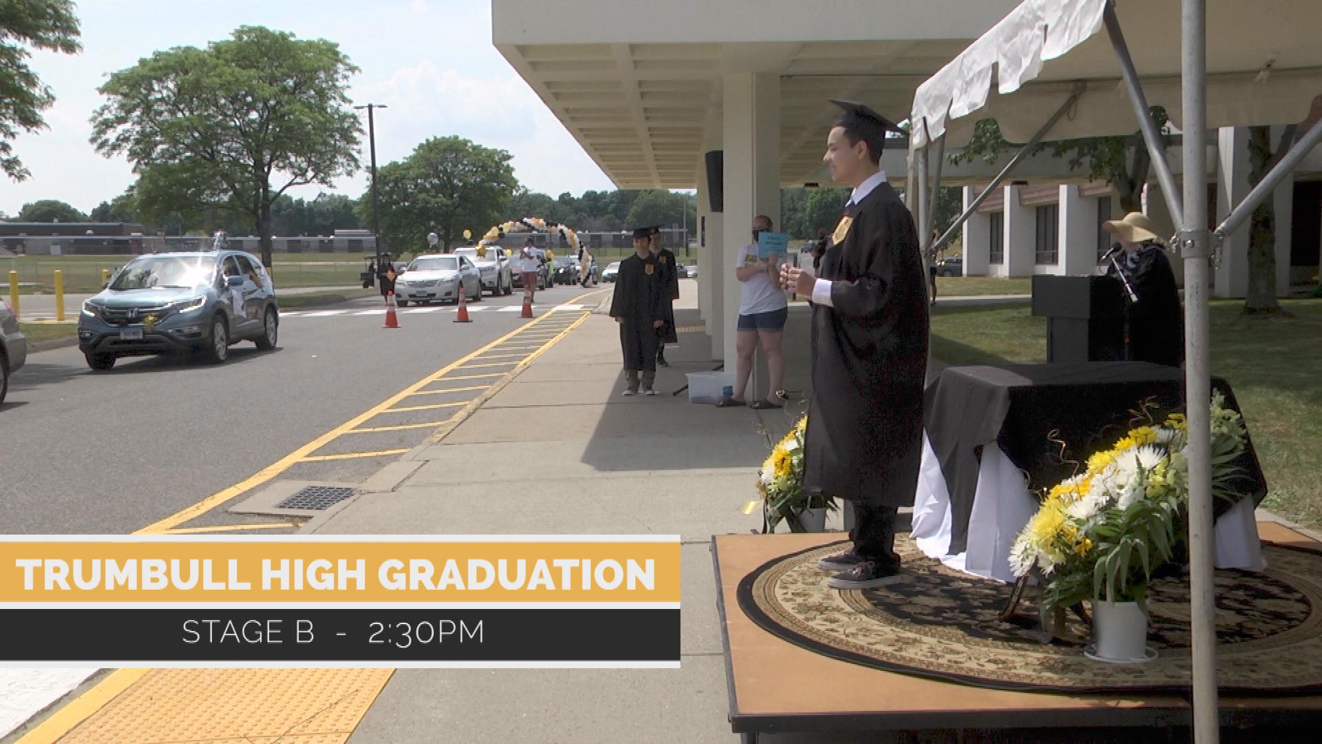 Thumbnail image for Trumbull High School Graduation Stage B 2:30pm