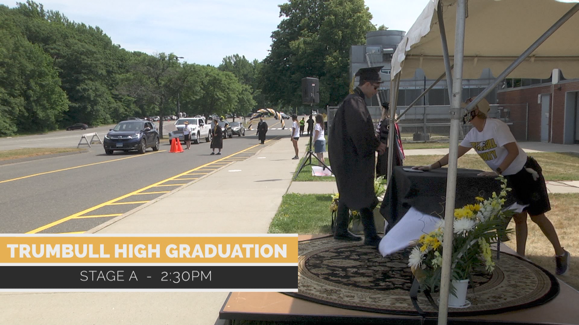 Thumbnail image for Trumbull High School Graduation Stage A 2:30pm