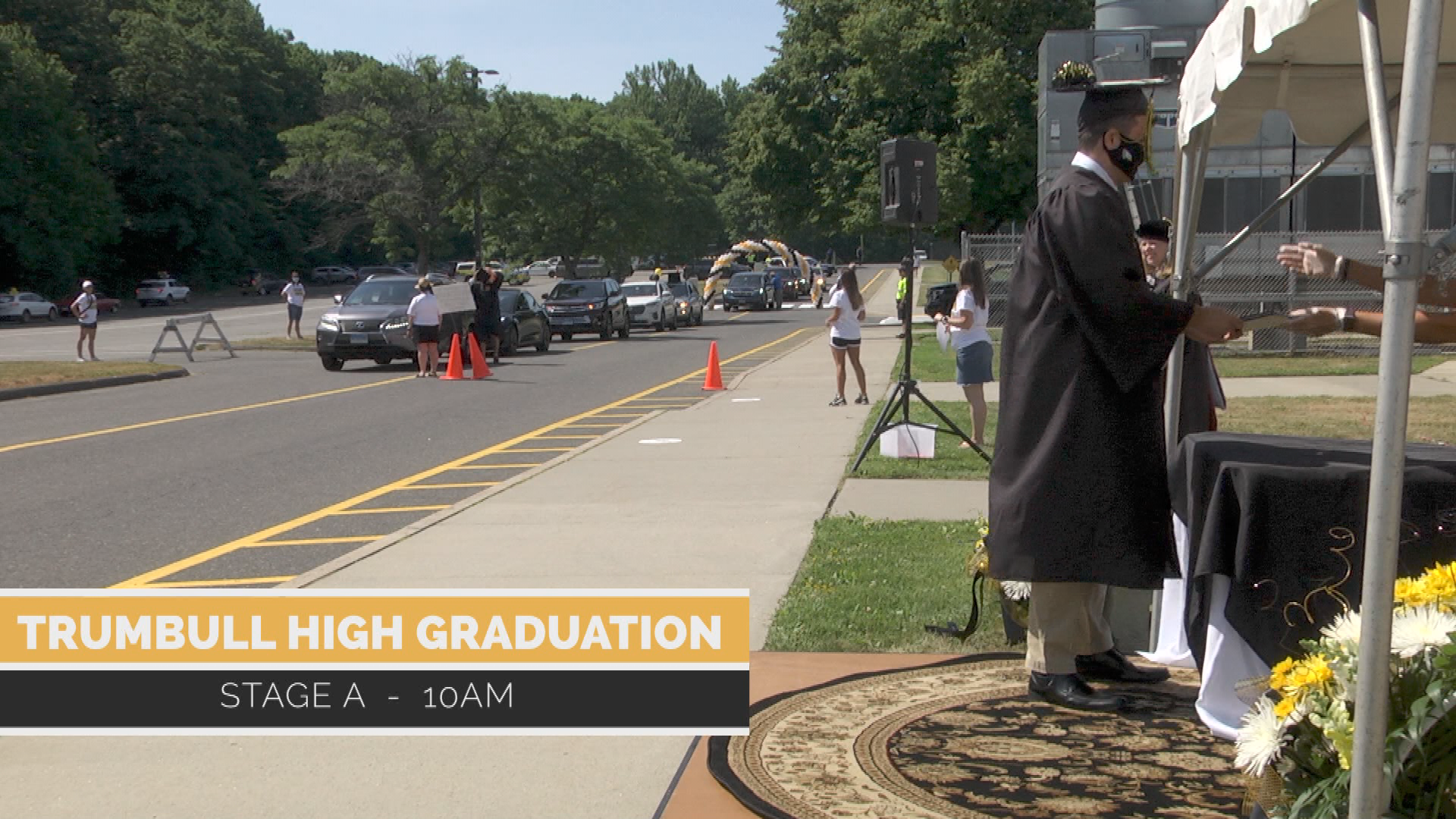 Thumbnail image for Trumbull High School Graduation Stage A 10am