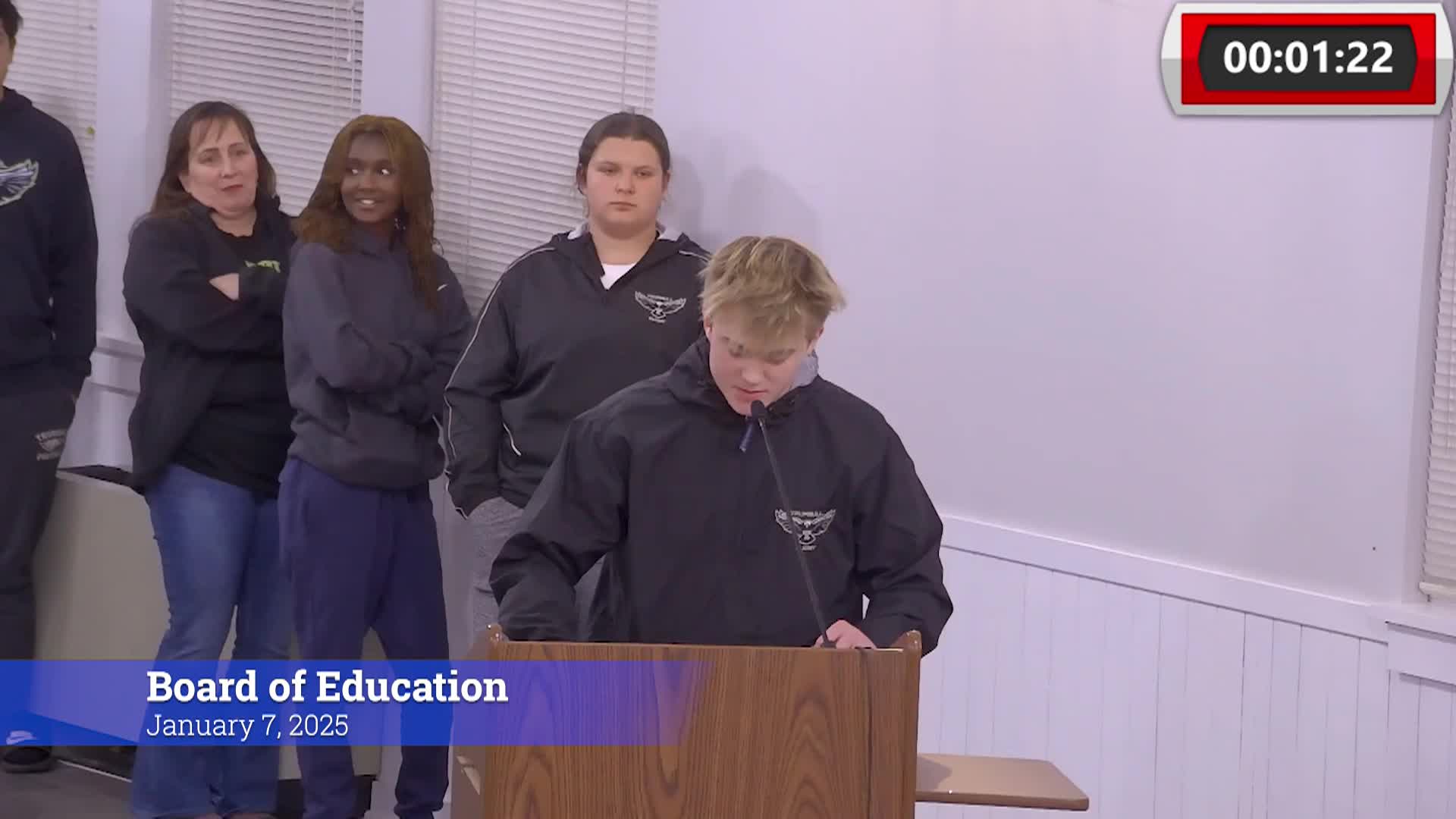 Thumbnail image for Board of Education 1/7/25 Budget Meeting