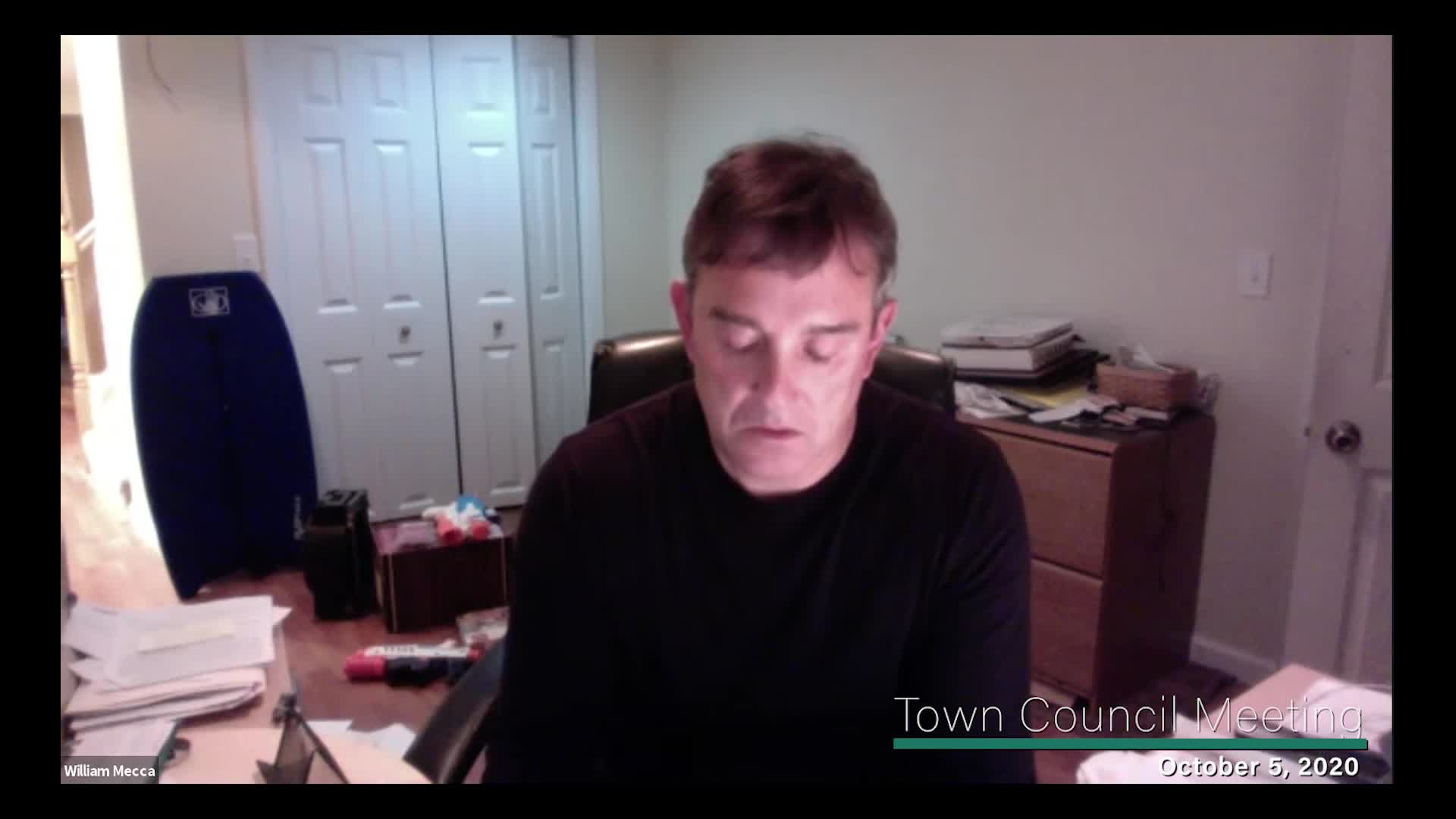 Thumbnail image for Town Council 10/5/20 Meeting