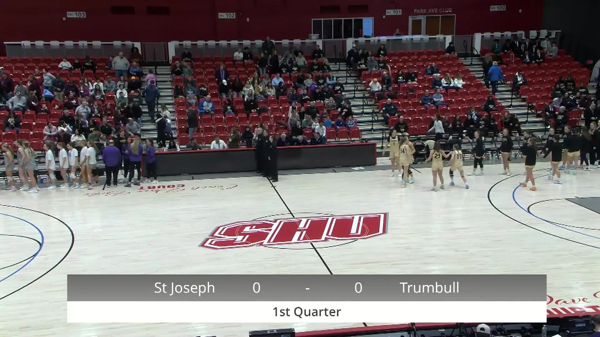 Thumbnail image for Girls Varsity Basketball: Trumbull vs. St Joseph
