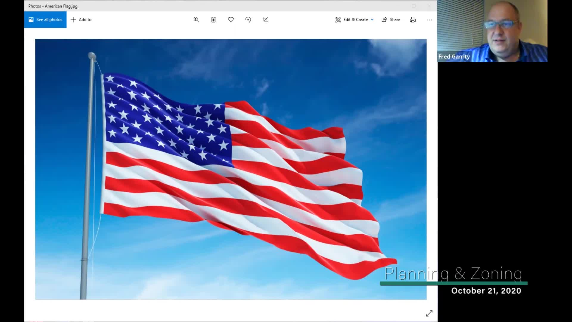 Thumbnail image for Planning & Zoning 10/21/20 Meeting