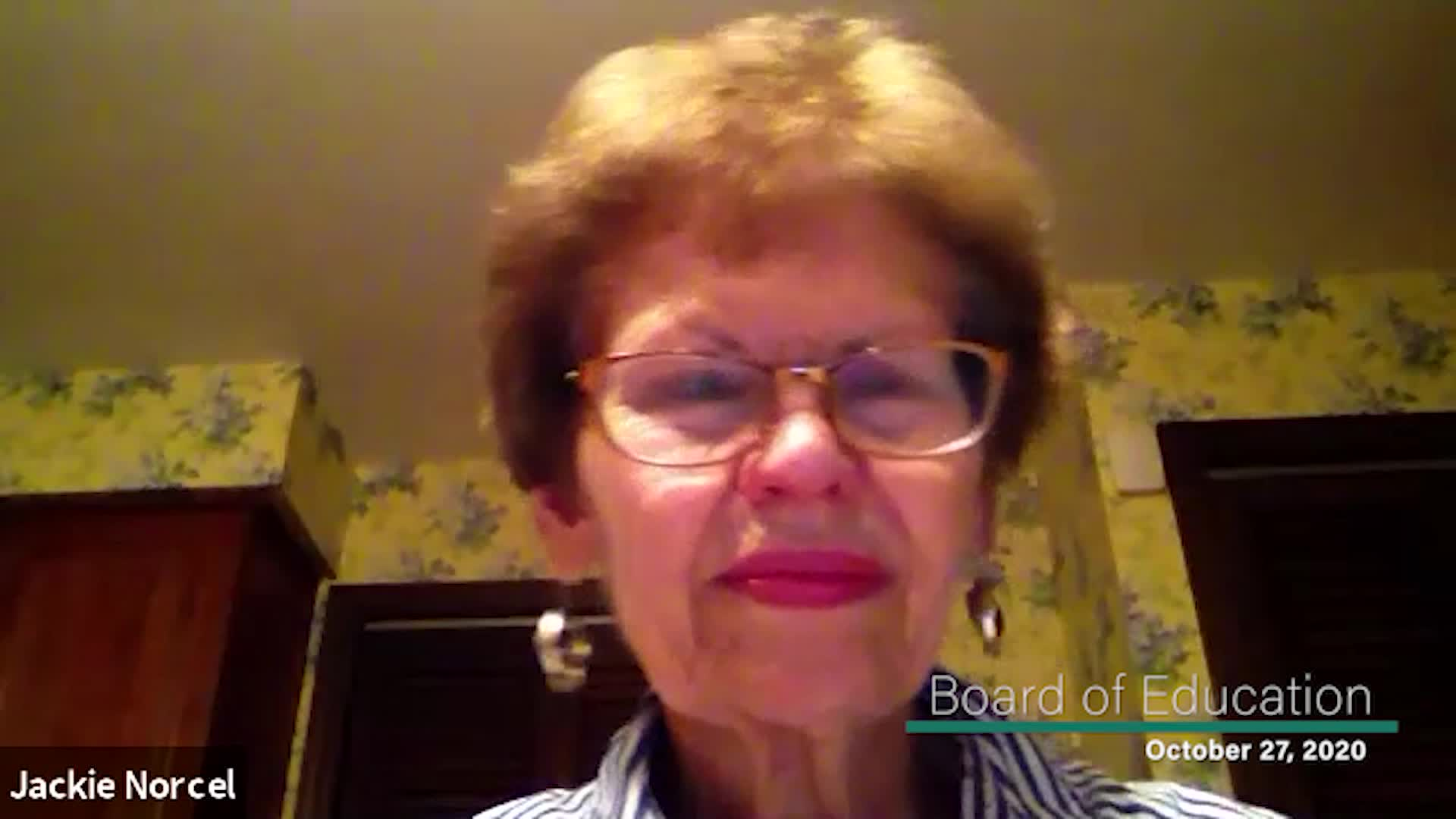 Thumbnail image for Board of Education 10/27/20 Meeting