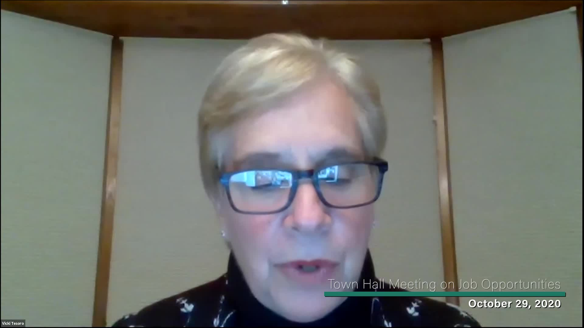 Thumbnail image for Town Hall Meeting on Job Opportunities 10/29/20