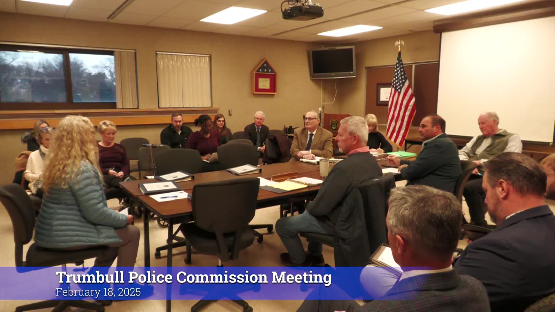 Thumbnail image for Police Commission 2/18/25 Meeting