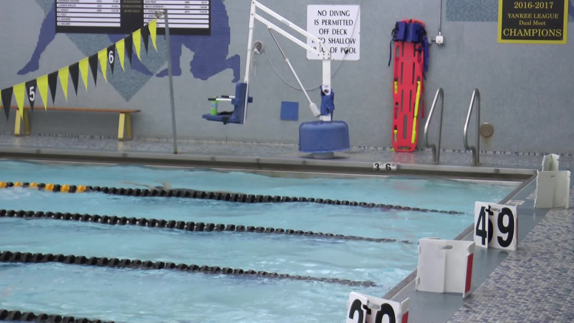Thumbnail image for Girls Varsity Swimming:  Trumbull vs. Darien