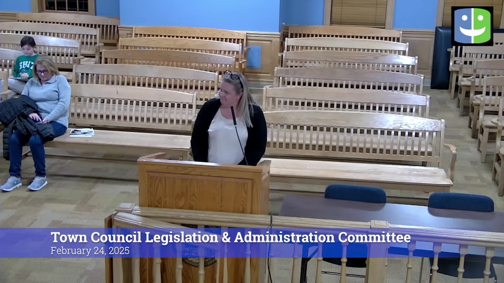 Thumbnail image for Town Council Legislation & Administration Committee 2/24/25 Meeting
