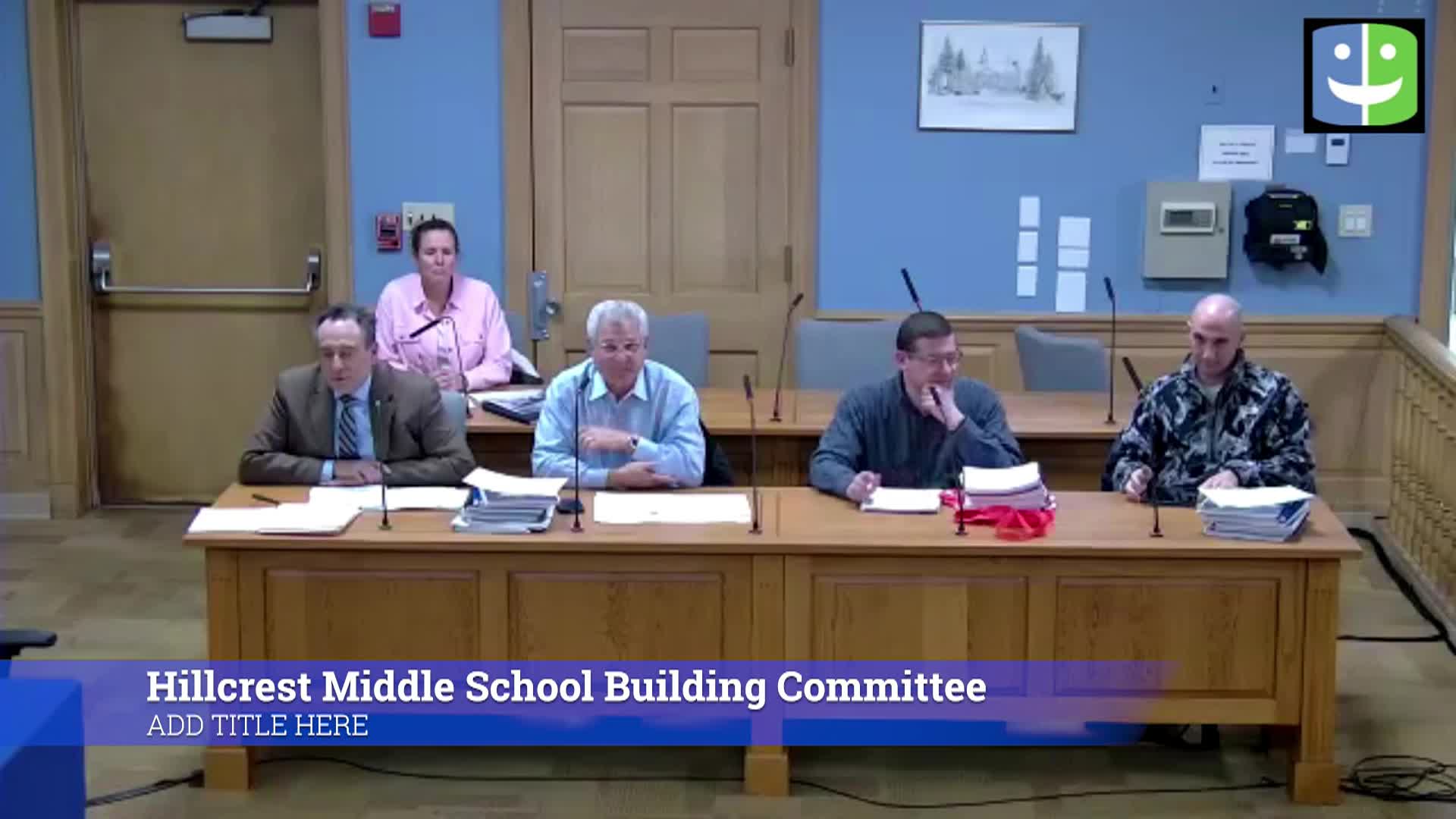 Thumbnail image for Hillcrest Middle School Building Committee 2/25/25 Meeting
