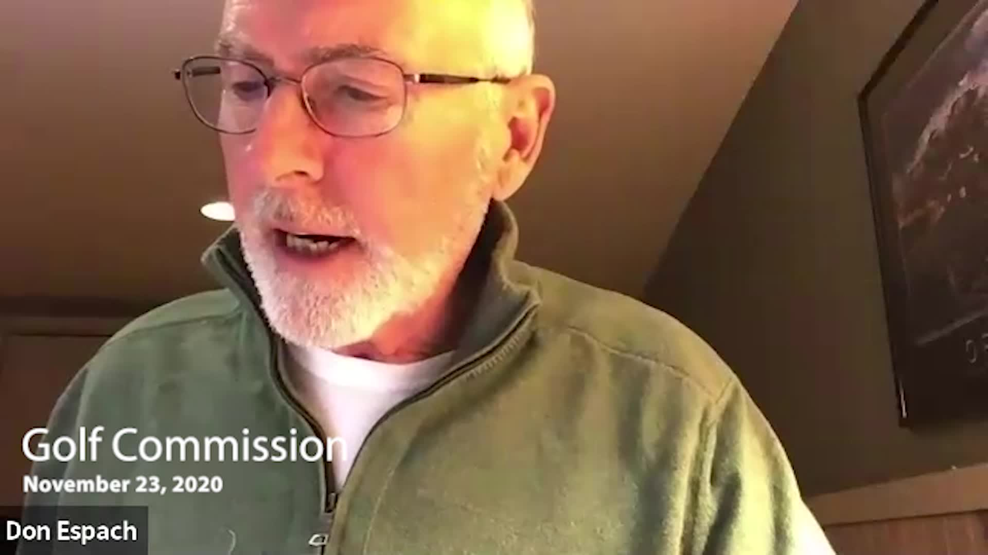 Thumbnail image for Golf Commission 11/23/20 Meeting VOD only