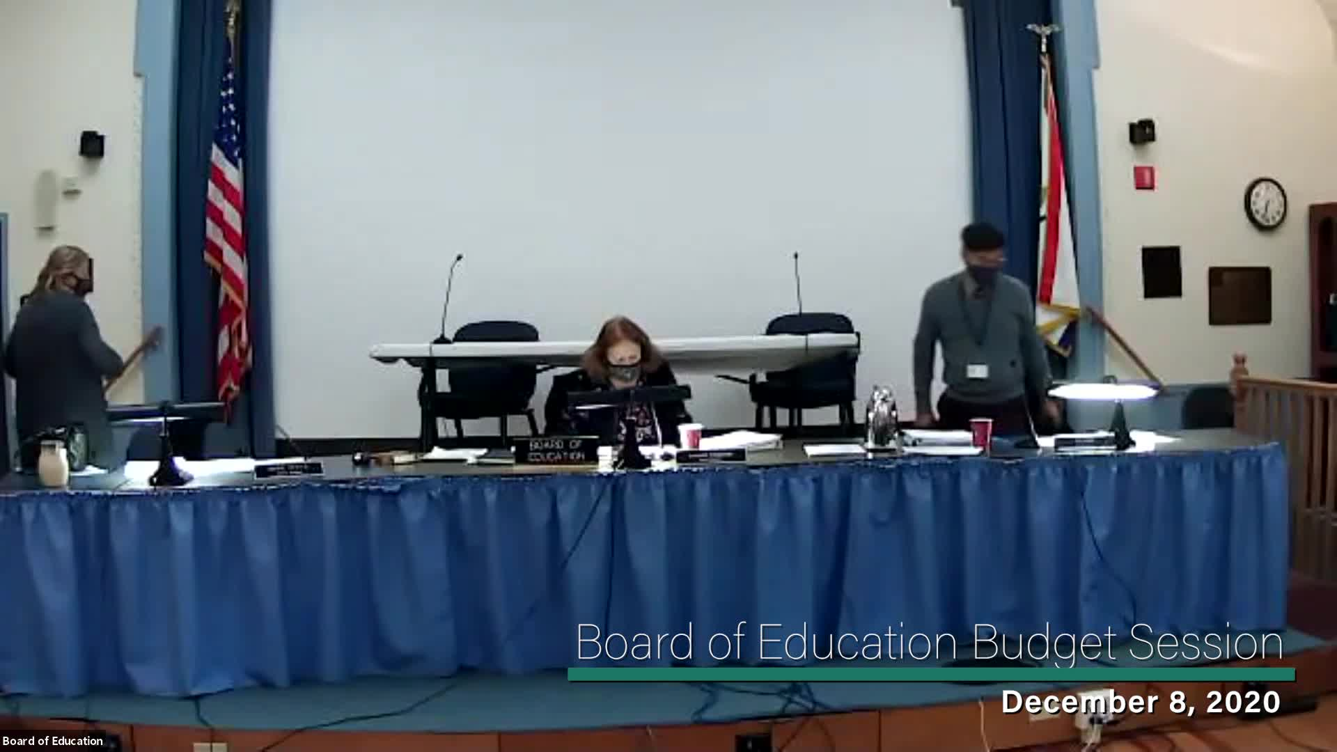 Thumbnail image for Board of Education 12/8/20 Budget Session
