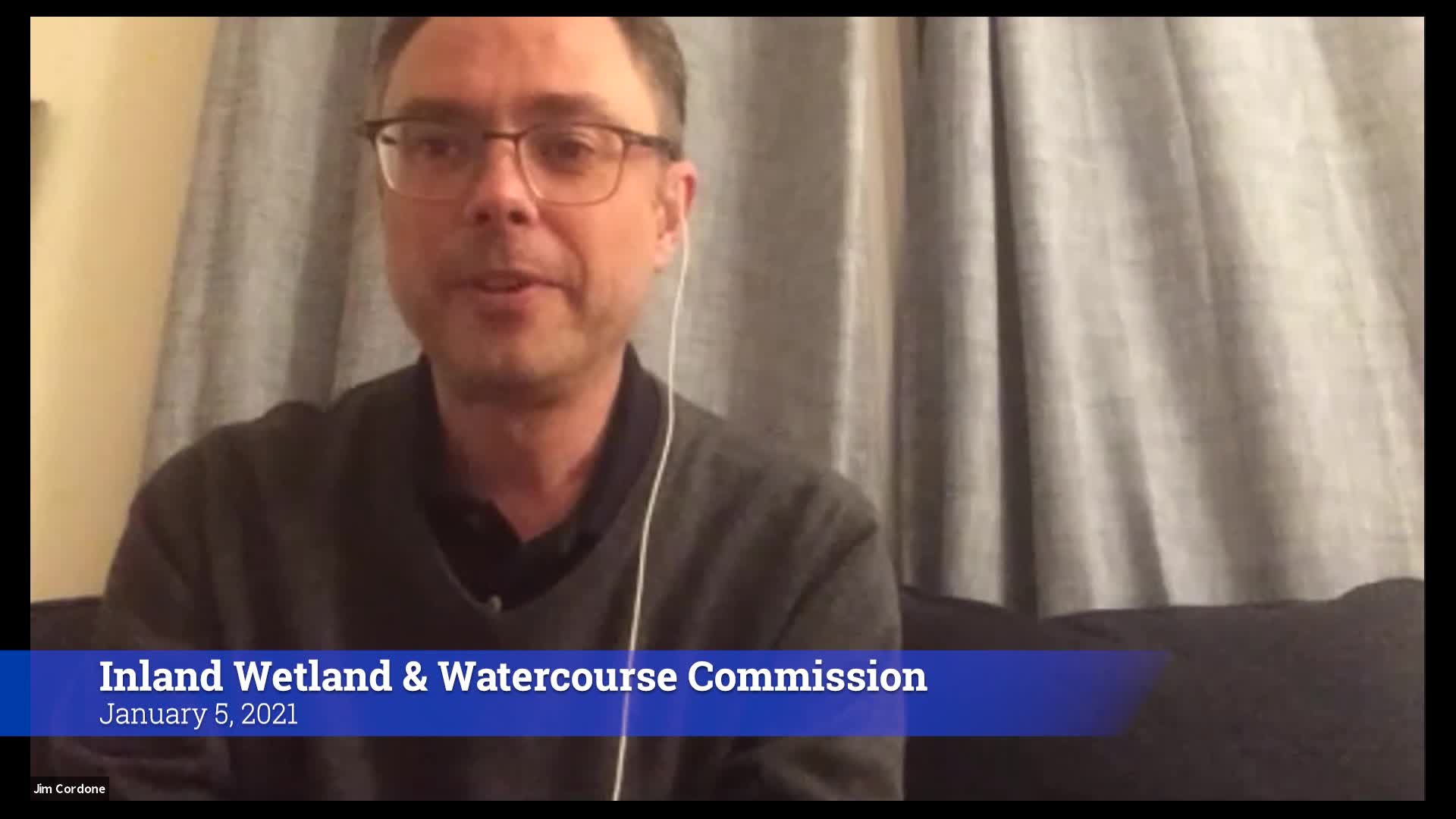 Thumbnail image for Inland Wetlands & Watercourse Commission 1/5/21 Meeting
