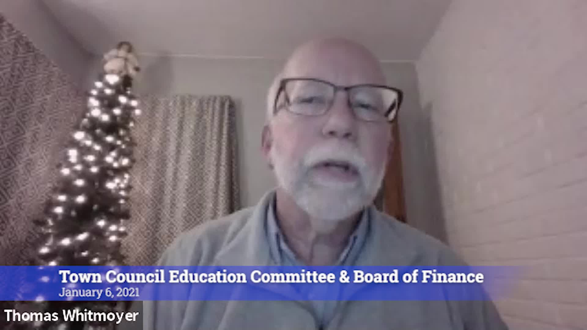 Thumbnail image for Town Council Education Committee & Board of Finance Joint 1/6/21 Meeting