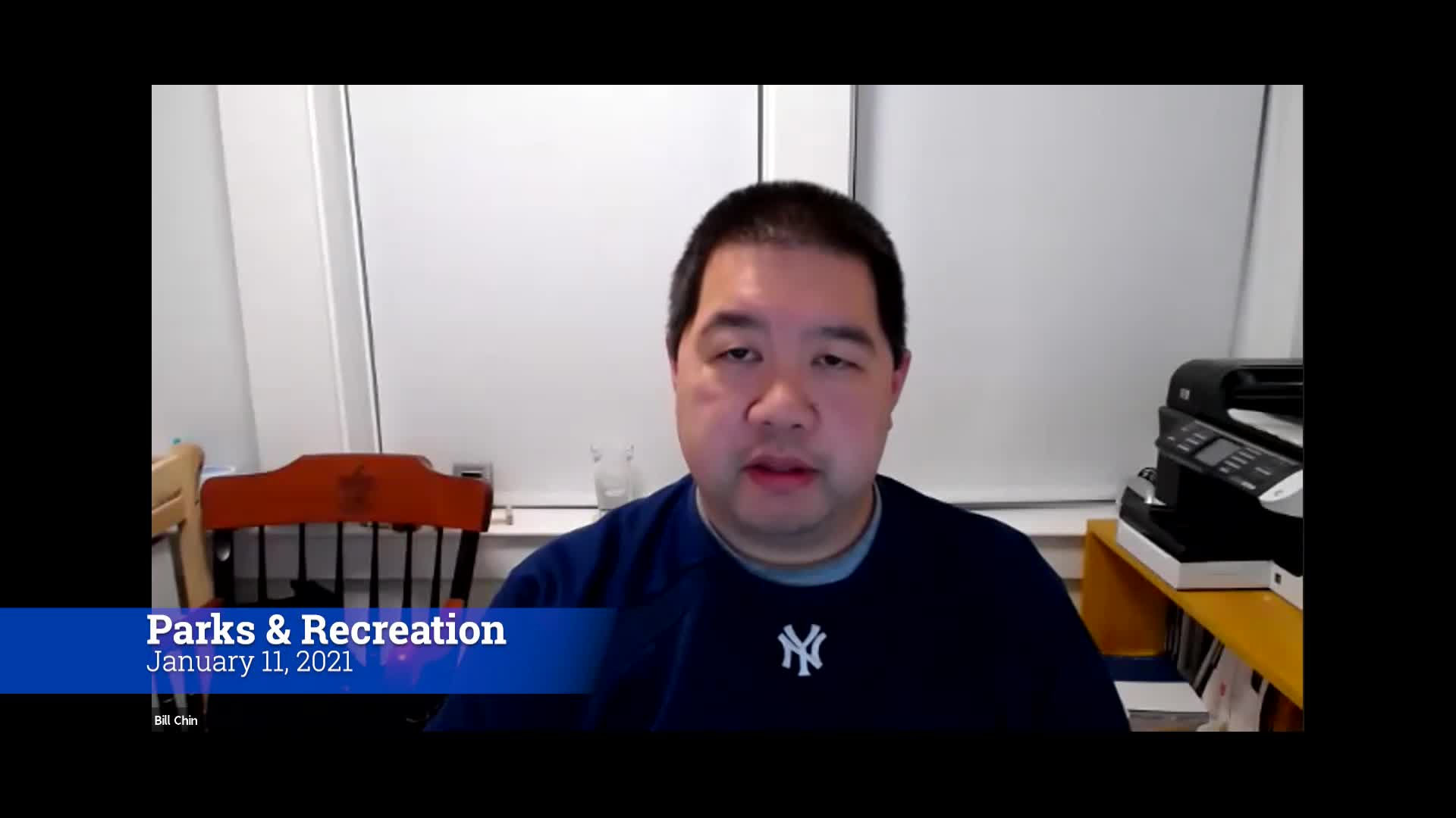 Thumbnail image for Parks & Recreation Commission 1/11/21 Meeting