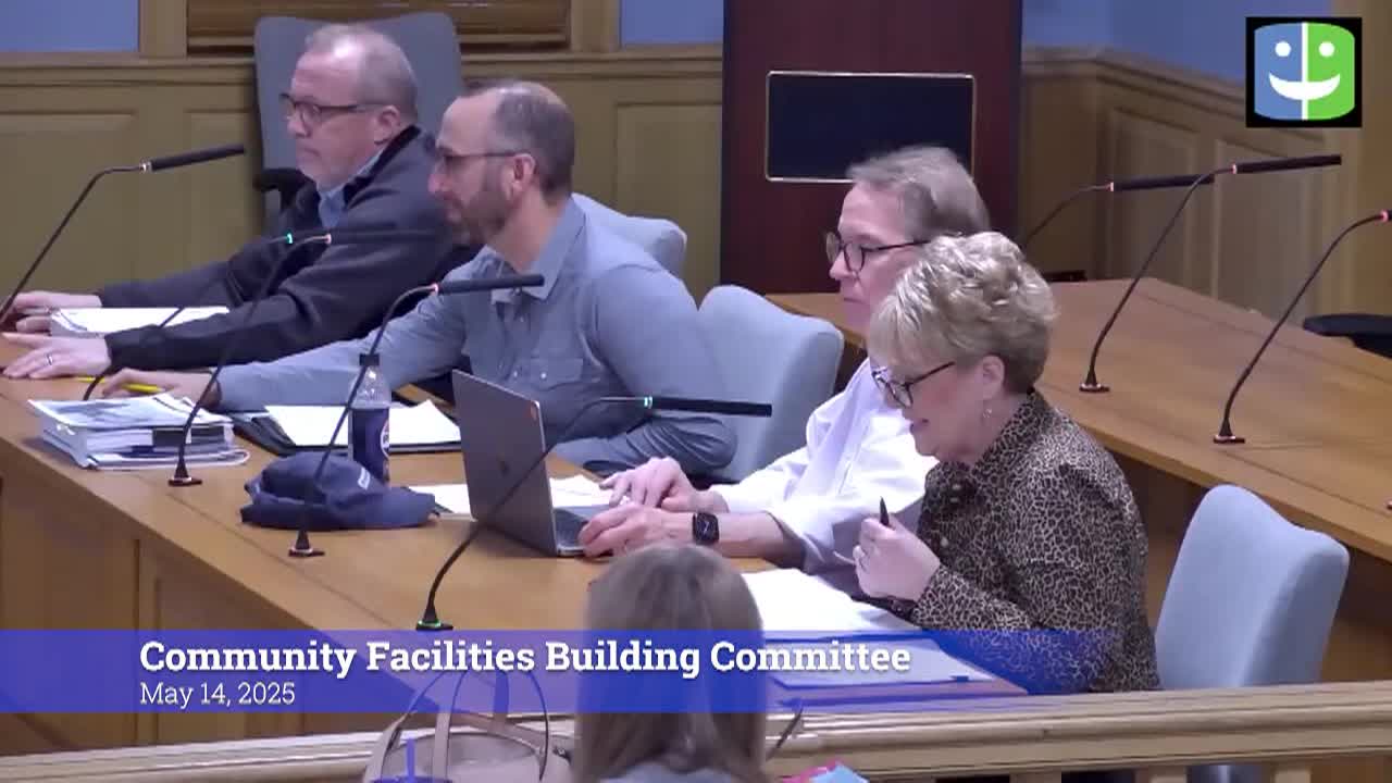 Thumbnail image for Community Facilities Building Committee 5/14/25 Meeting