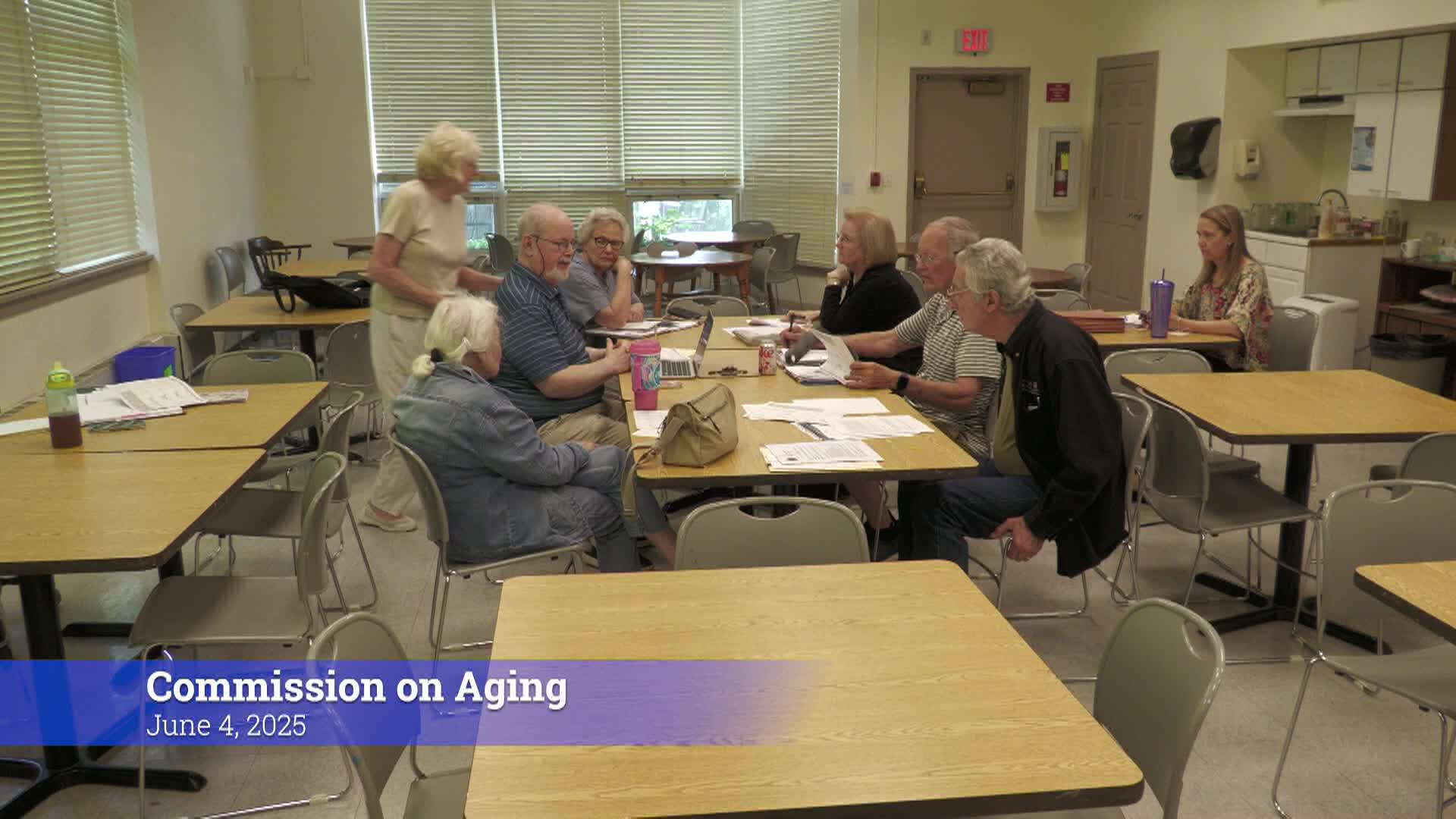 Thumbnail image for Commission on Aging 6/4/25 Meeting