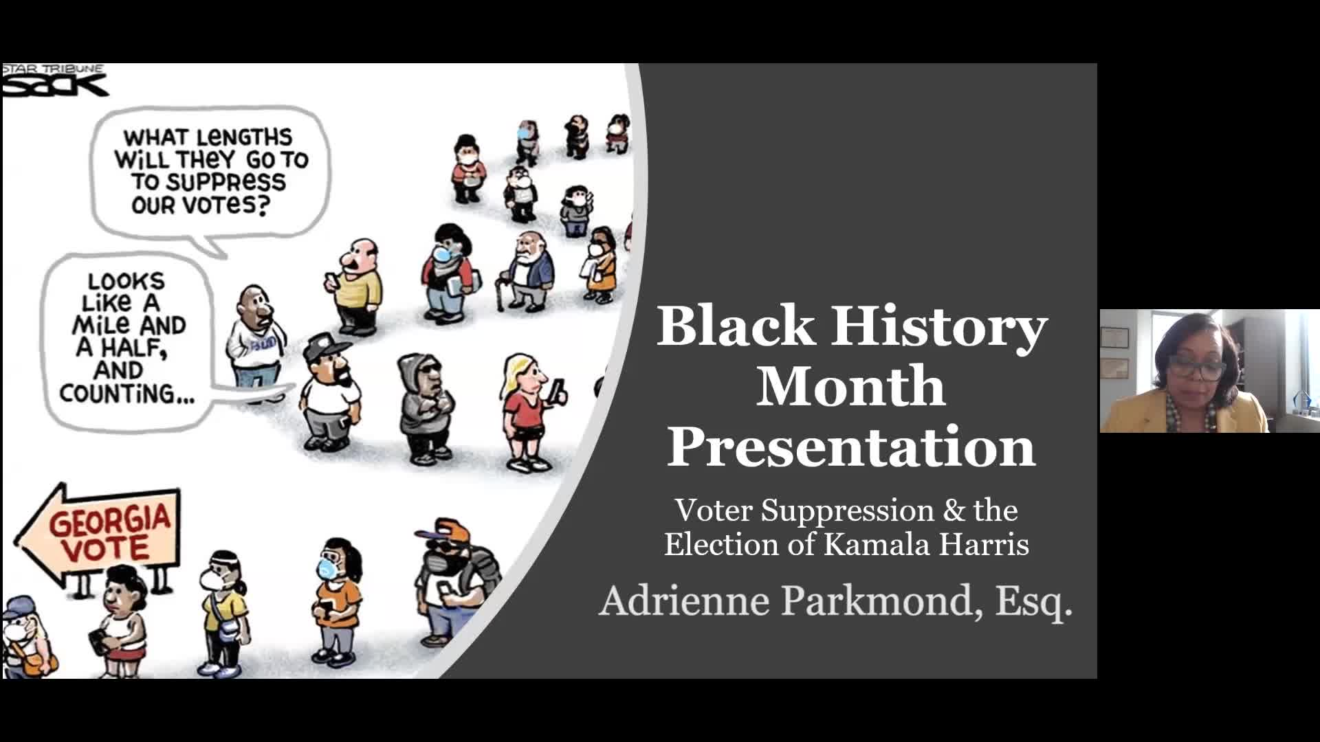 Thumbnail image for Voter Suppression & The Election of Kamala Harris