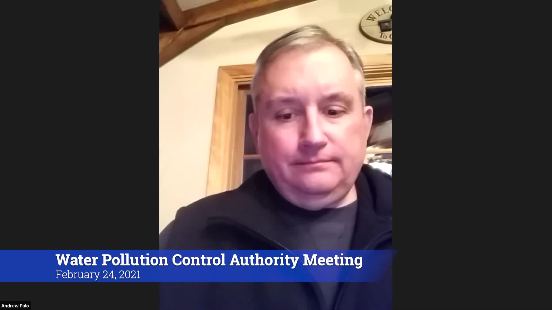 Thumbnail image for Water Pollution Control Authority 2/24/21 Meeting