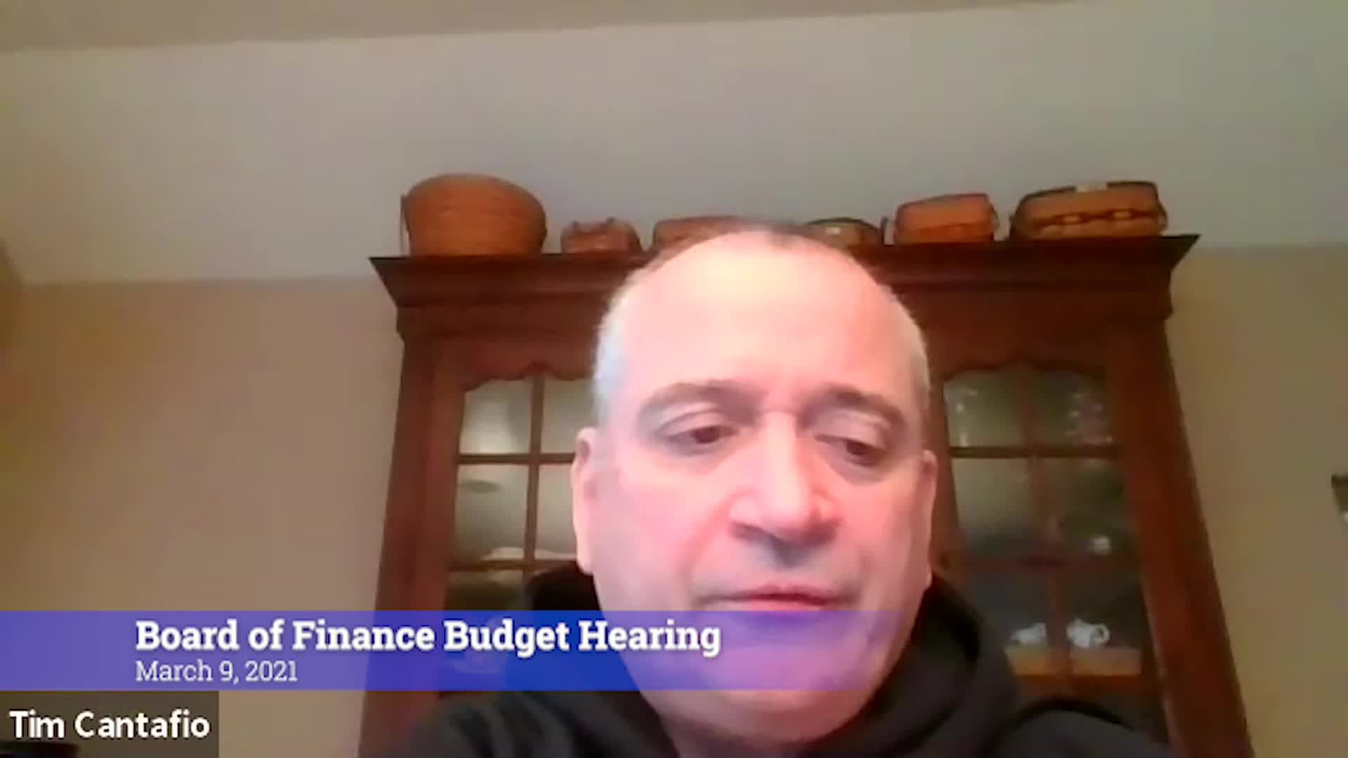 Thumbnail image for Board of Finance 3/9/21 Budget Hearing: Board of Assessment Appeals, Conservation Commission, Planning & Zoning, Economic Development