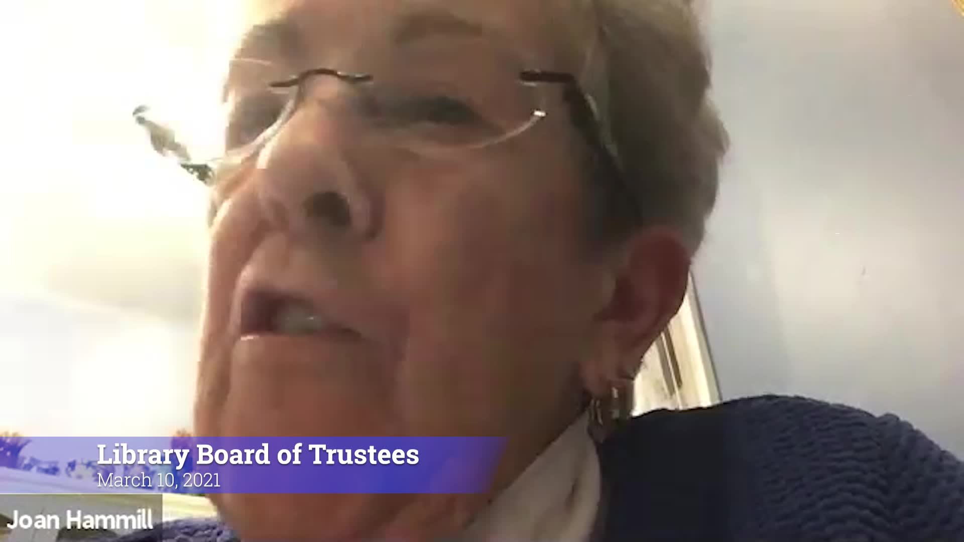 Thumbnail image for Library Board 3/10/21 Meeting VOD only