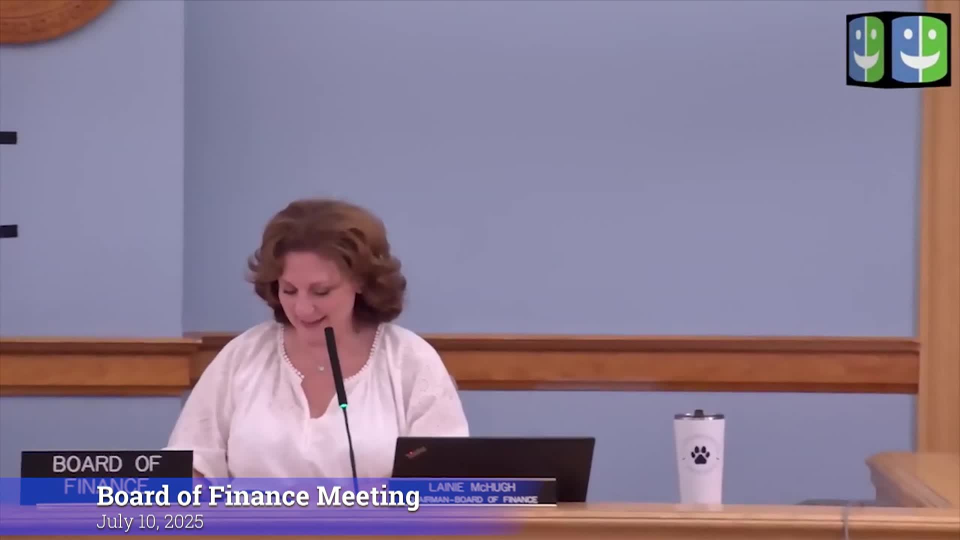Thumbnail image for Board of Finance 7/10/25 Meeting