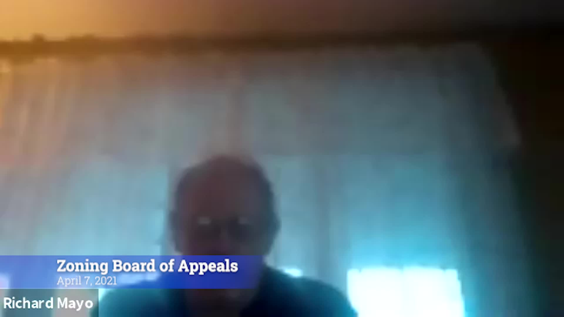 Thumbnail image for Zoning Board of Appeals 4/7/21 Meeting