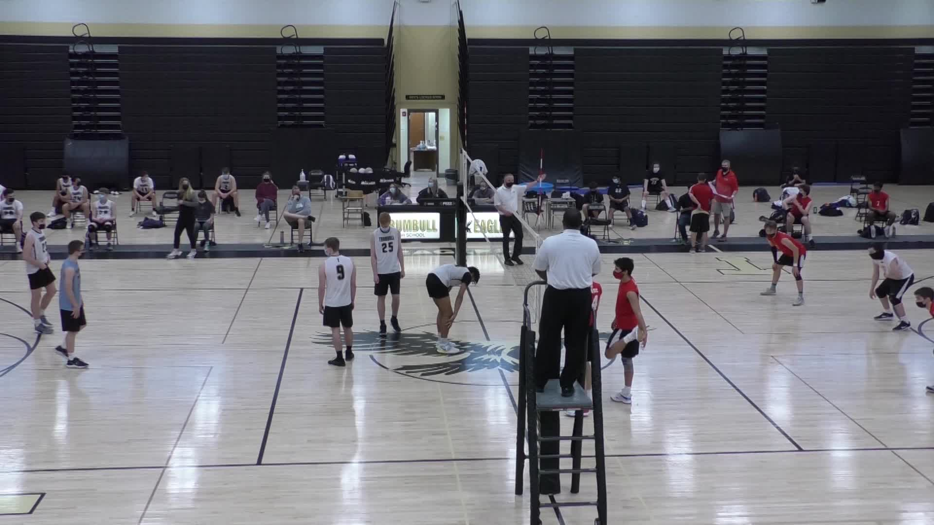 Thumbnail image for Boys Varsity Volleyball:  Trumbull High vs. Fairfield Warde High 4/21/21
