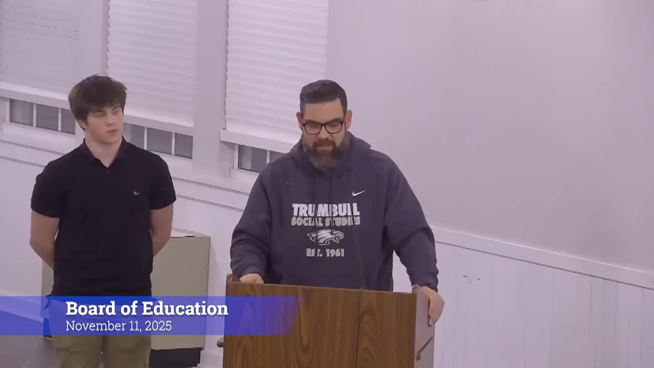 Thumbnail image for Board of Education 11/11/25 Meeting